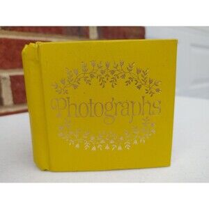 Vintage photo book add your memories